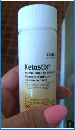 Ketostix Container